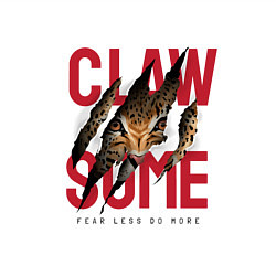 Свитшот хлопковый мужской Claw some, цвет: белый — фото 2