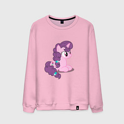 Свитшот хлопковый мужской Pony Pink Mammal Purple - Litt, цвет: светло-розовый