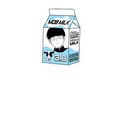 Свитшот хлопковый мужской MOB LOVES MILK МОБ ПСИХО 100, цвет: белый — фото 2
