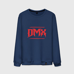 Свитшот хлопковый мужской DMX RIP, цвет: тёмно-синий