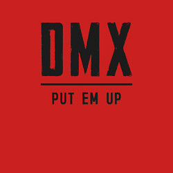 Свитшот хлопковый мужской DMX rap, hip hop, цвет: красный — фото 2