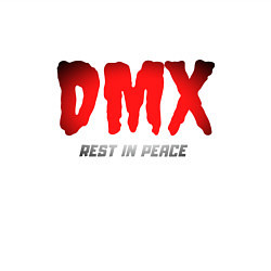 Свитшот хлопковый мужской DMX - Rest In Peace, цвет: белый — фото 2