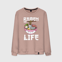 Мужской свитшот Ramen life