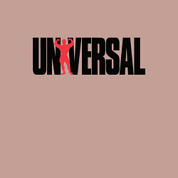 Свитшот хлопковый мужской ANIMAL UNIVERSAL ЭНИМАЛ, цвет: пыльно-розовый — фото 2