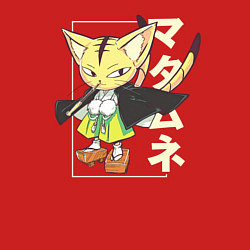 Свитшот хлопковый мужской Matamune, цвет: красный — фото 2