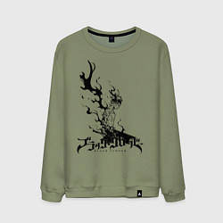 Мужской свитшот Черный Аста Черный Клевер