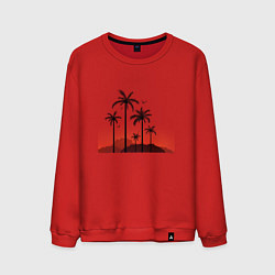 Мужской свитшот Palm tree