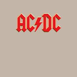 Свитшот хлопковый мужской ACDC, цвет: миндальный — фото 2