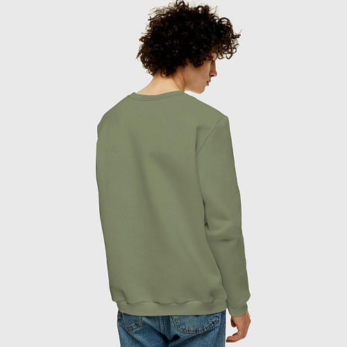 Мужской свитшот Манки и Банан / Авокадо – фото 4