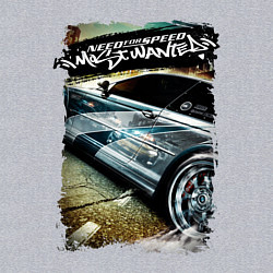 Свитшот хлопковый мужской Need for Speed Most Wanted, цвет: меланж — фото 2