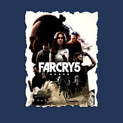 Свитшот хлопковый мужской FARCRY GAME, цвет: тёмно-синий — фото 2