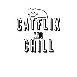 Свитшот хлопковый мужской Catflix, цвет: белый — фото 2