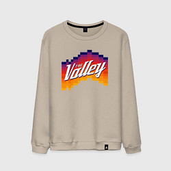 Свитшот хлопковый мужской Финикс - The Valley, цвет: миндальный