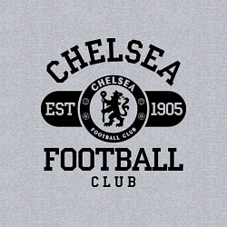 Свитшот хлопковый мужской Chelsea Football Club, цвет: меланж — фото 2