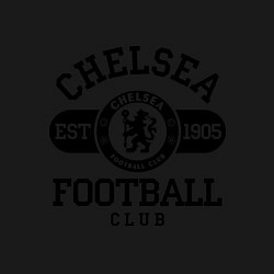 Свитшот хлопковый мужской Chelsea Football Club, цвет: черный — фото 2