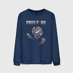 Свитшот хлопковый мужской Free Fire Itan, цвет: тёмно-синий