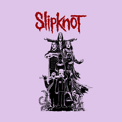 Свитшот хлопковый мужской SLIPKNOT СЛИПКНОТ Z, цвет: лаванда — фото 2