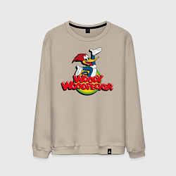 Мужской свитшот Дятел Вуди лого