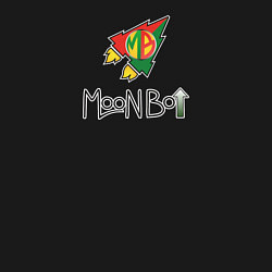 Свитшот хлопковый мужской Moon bot LOGO CLEAR, цвет: черный — фото 2