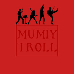 Свитшот хлопковый мужской Mumiy Troll Мумий Тролль, цвет: красный — фото 2