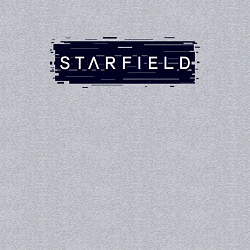 Свитшот хлопковый мужской Старфилд - Глитч, цвет: меланж — фото 2