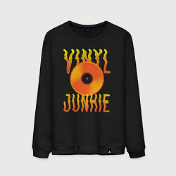 Мужской свитшот Vinyl Junkie
