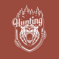 Свитшот хлопковый мужской Hunting, цвет: кирпичный — фото 2