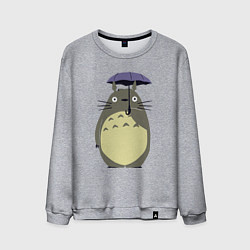 Мужской свитшот Тоторо под зонтом