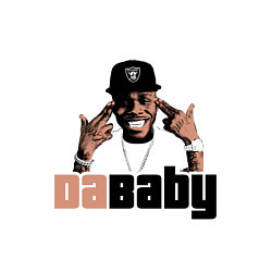 Свитшот хлопковый мужской DaBaby, цвет: белый — фото 2