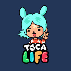 Свитшот хлопковый мужской Toca Life, цвет: тёмно-синий — фото 2
