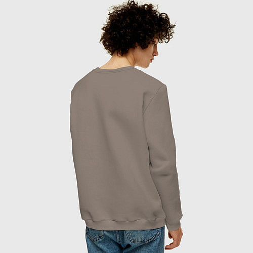 Мужской свитшот Exodus / Утренний латте – фото 4