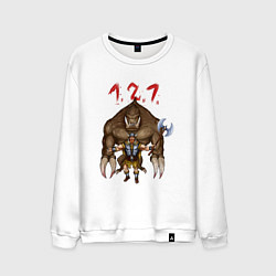 Мужской свитшот Разнос на 121