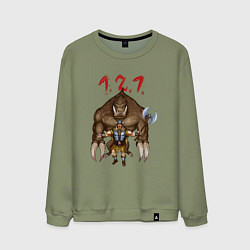 Мужской свитшот Разнос на 121
