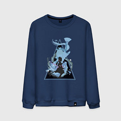 Мужской свитшот Genshin Impact AyakaАяка