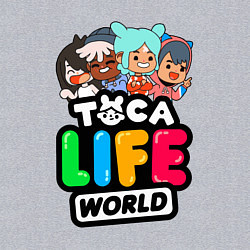Свитшот хлопковый мужской TOCA LIFE WORLD ТОКА ЛАЙФ ВОРЛД ПЕРСОНАЖИ, цвет: меланж — фото 2