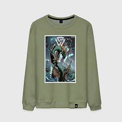 Мужской свитшот Ёрмунганд Морской змей