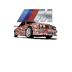 Свитшот хлопковый мужской Крутая разрисованная тачка, цвет: белый — фото 2