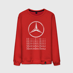 Мужской свитшот MERCEDES-BENZ МЕРСЕДЕС-БЕНЗ LOGO