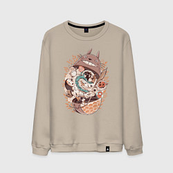 Мужской свитшот Тоторо - матрёшка