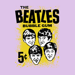 Свитшот хлопковый мужской The Beatles bubble gum, цвет: лаванда — фото 2