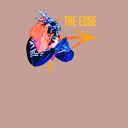 Свитшот хлопковый мужской Знак the edge, цвет: пыльно-розовый — фото 2