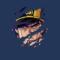 Свитшот хлопковый мужской JOJOS BIZARRE ADVENTURE, ГЛАВНЫЙ ГЕРОЙ, цвет: тёмно-синий — фото 2