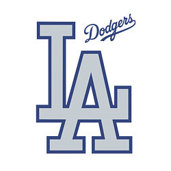 Свитшот хлопковый мужской Los Angeles Dodgers - baseball team, цвет: белый — фото 2