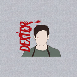 Свитшот хлопковый мужской The Dexter, цвет: меланж — фото 2