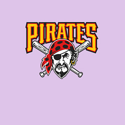 Свитшот хлопковый мужской Pittsburgh Pirates - baseball team, цвет: лаванда — фото 2