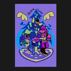 Свитшот хлопковый мужской Deltarune Vol 11, цвет: черный — фото 2