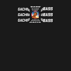 Свитшот хлопковый мужской Gachi Bass, цвет: черный — фото 2