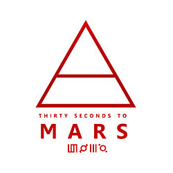 Свитшот хлопковый мужской 30 Seconds to Mars рок, цвет: белый — фото 2