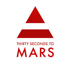 Свитшот хлопковый мужской 30 Seconds to Mars - Рок, цвет: белый — фото 2