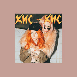 Свитшот хлопковый мужской КИС-КИС Вайб, цвет: пыльно-розовый — фото 2